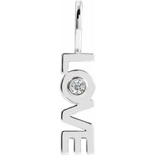 Load image into Gallery viewer, LOVE Pendant Charm
