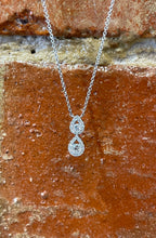 Load image into Gallery viewer, Double Pear Necklace
