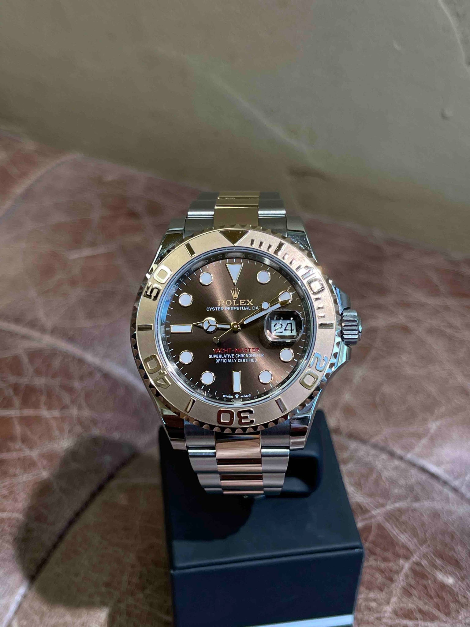 rolex yacht master two tone