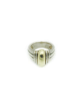 Load image into Gallery viewer, 14K Yellow Gold .925 &amp; Sterling Silver Size 5.5
