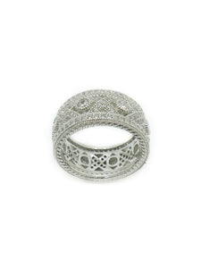 Silver & CZ Everyday Ring