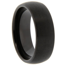 Load image into Gallery viewer, Brushed Black Tungsten Ring
