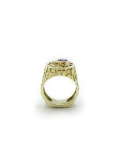 Load image into Gallery viewer, 14K Yellow Gold and Sapphire Ring
