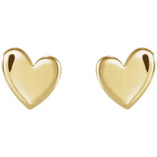 Load image into Gallery viewer, Heart of Gold Earrings
